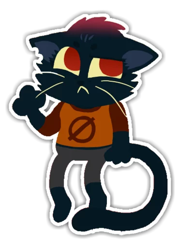 😕 Стикер «Mae Borowski NITW» для Telegram