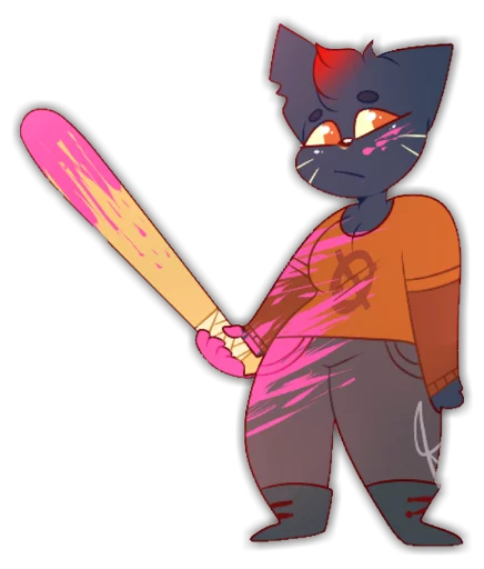 😕 Стикер «Mae Borowski NITW» для Telegram