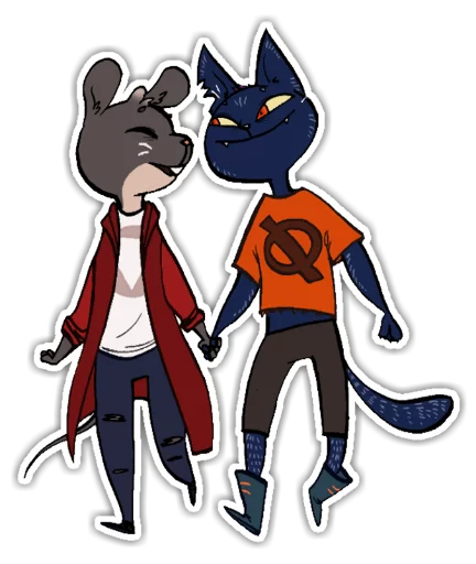 ❤ Стикер «Mae Borowski NITW» для Telegram
