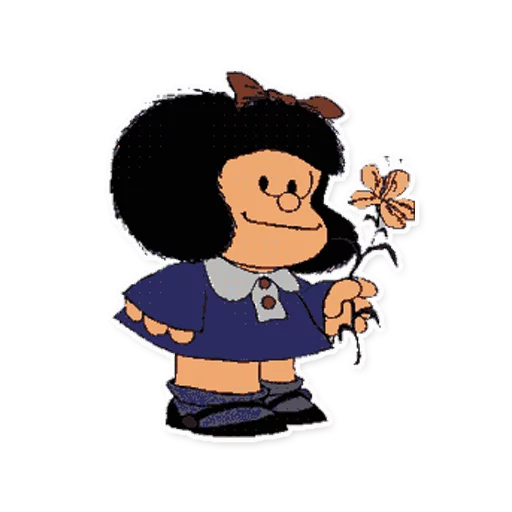 🌹 Стикер «Mafalda Pack» для Telegram
