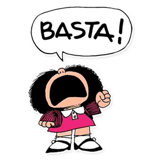 😤 Стикер «Mafalda Pack» для Telegram