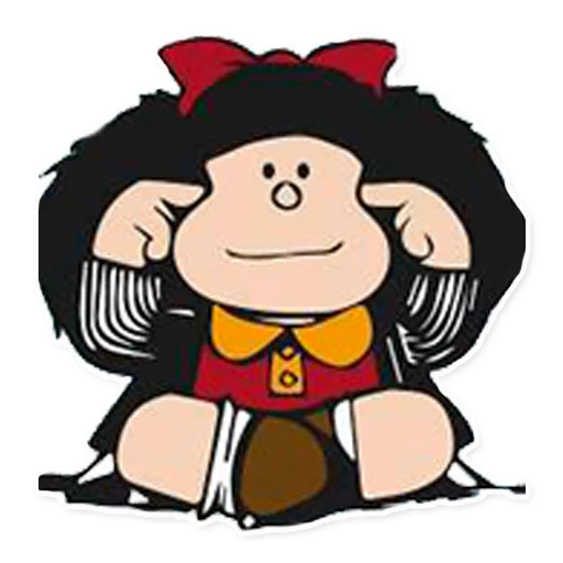 🙉 Стикер «Mafalda Pack» для Telegram