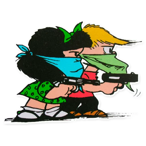 🔫 Стикер «Mafalda Pack» для Telegram