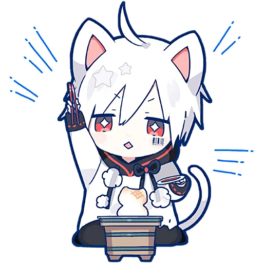 😋 Стикер «Мафу котик 2» для Telegram