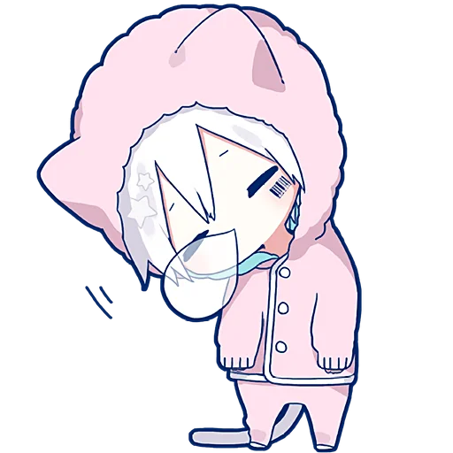 😪 Стикер «Мафу котик 2» для Telegram