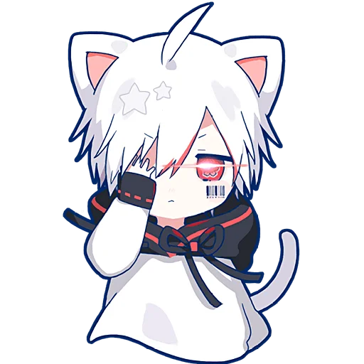 👁 Стикер «Мафу котик 2» для Telegram