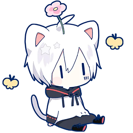 🌷 Стикер «Мафу котик 2» для Telegram
