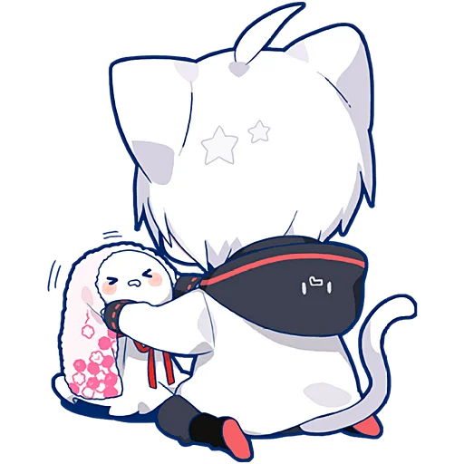 ☺️ Стикер «Мафу котик 2» для Telegram