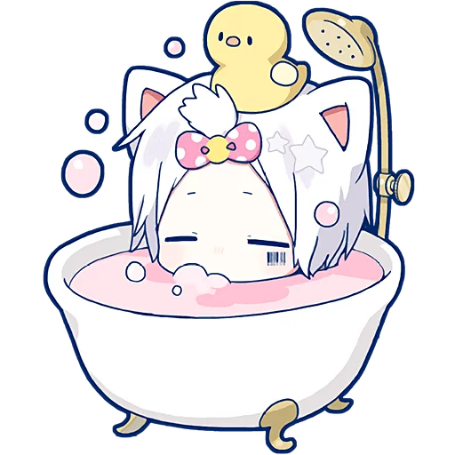 🛁 Стикер «Мафу котик 2» для Telegram