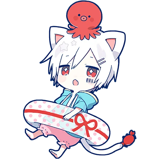 🐙 Стикер «Мафу котик 2» для Telegram