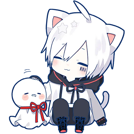 🤗 Стикер «Мафу котик 2» для Telegram