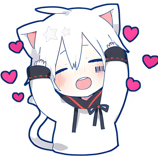 🥰 Стикер «Мафу котик» для Telegram
