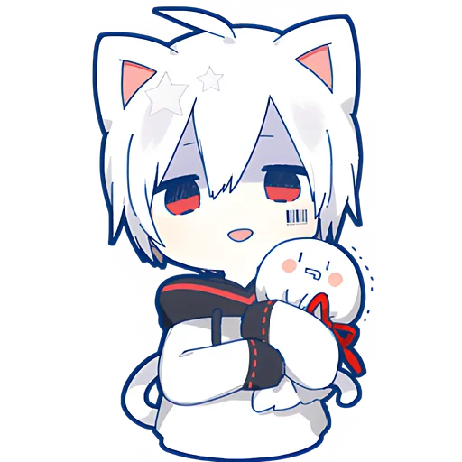 😃 Стикер «Мафу котик» для Telegram