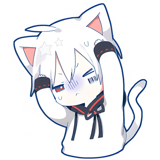 😟 Стикер «Мафу котик» для Telegram