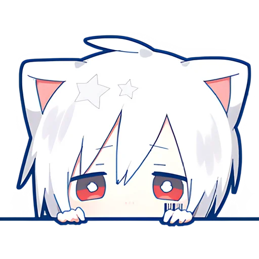 😐 Стикер «Мафу котик» для Telegram