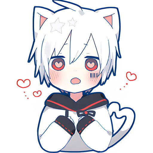😍 Стикер «Мафу котик» для Telegram