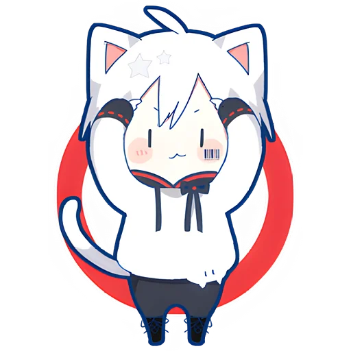 👌 Стикер «Мафу котик» для Telegram