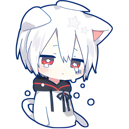😢 Стикер «Мафу котик» для Telegram