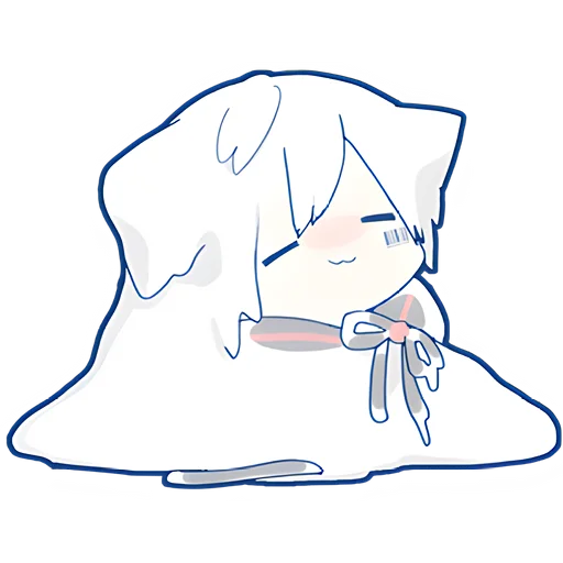 ☺️ Стикер «Мафу котик» для Telegram