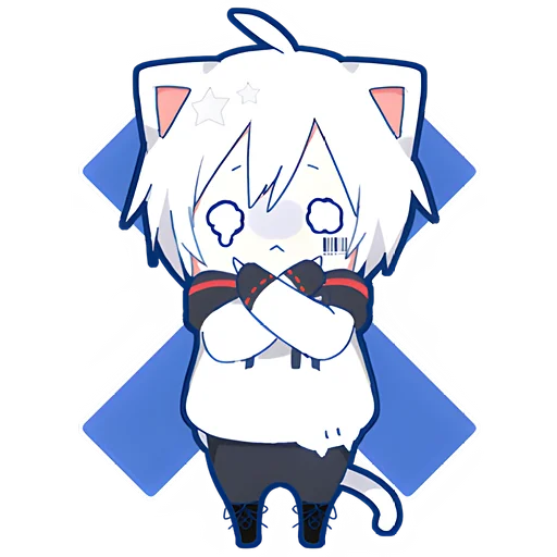 🙅‍♂ Стикер «Мафу котик» для Telegram