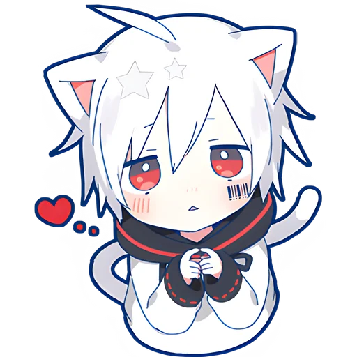 🥺 Стикер «Мафу котик» для Telegram