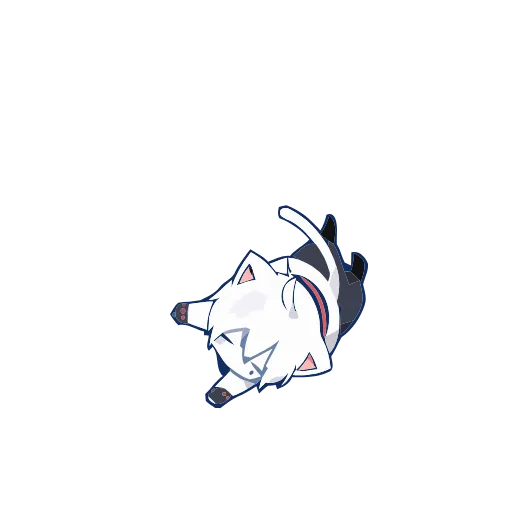 😴 Стикер «Mafumafu cat» для Telegram