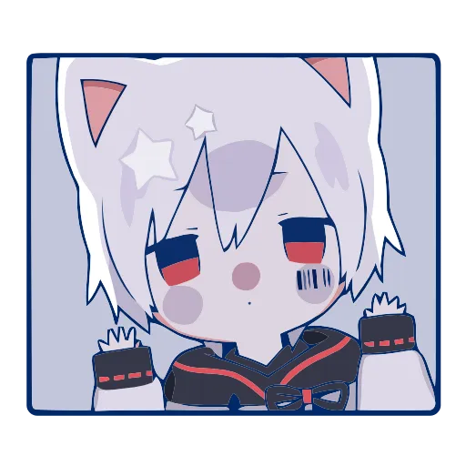😒 Стикер «Mafumafu cat» для Telegram