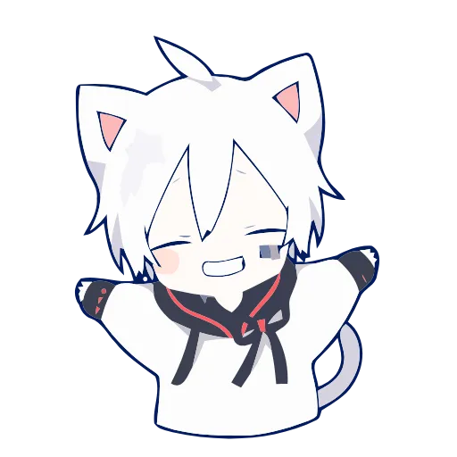 😍 Стикер «Mafumafu cat» для Telegram