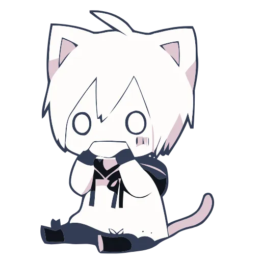 😋 Стикер «Mafumafu cat» для Telegram