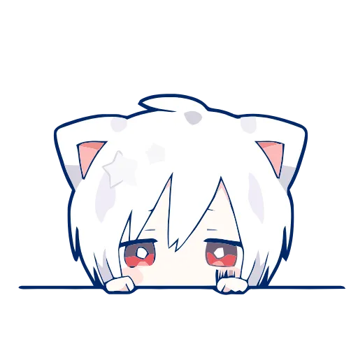 🙈 Стикер «Mafumafu cat» для Telegram