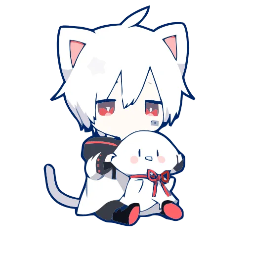 😚 Стикер «Mafumafu cat» для Telegram