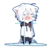 Стикер 15 Mafumafu cat emoji