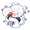 Обложка набора Mafumafu cat emoji