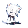 Стикер 3 Mafumafu cat emoji