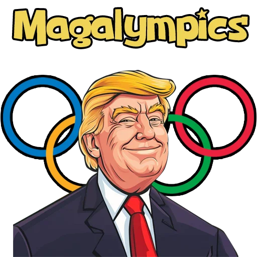 👨‍🔧 Стикер «Magalympics» для Telegram