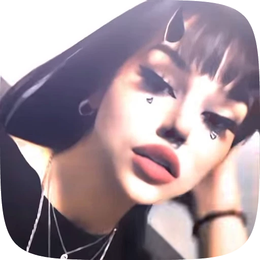 🤎 Стикер «Мэгги Линдеманн» для Telegram