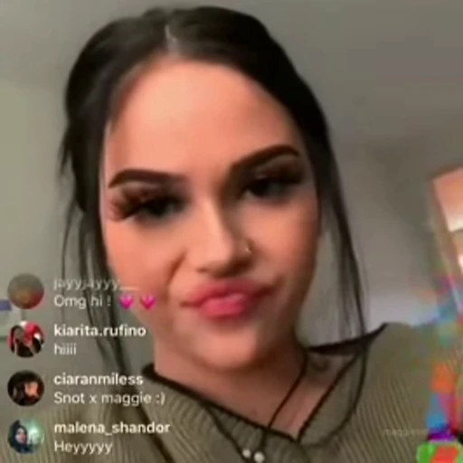 😐 Стикер «Maggie Lindemann» для Telegram