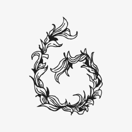 6️⃣ Стикер «Numbers and magic» для Telegram