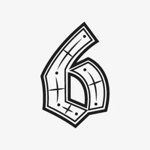 6️⃣ Стикер «Numbers and magic» для Telegram