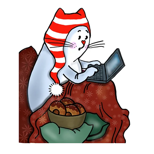 🧐 Стикер «Magic Cat» для Telegram