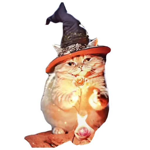🖼 Стикер «Magic Сat» для Telegram