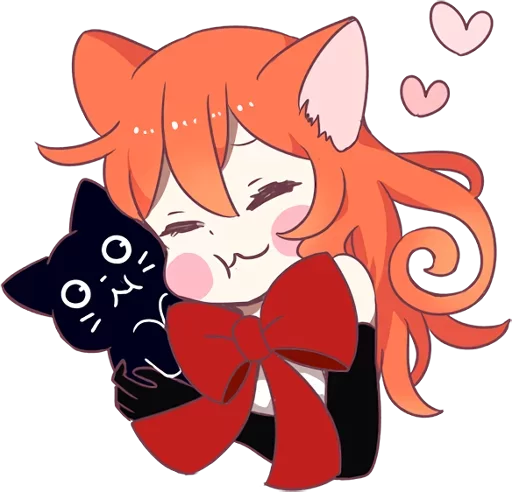 😍 Стикер «Magic Cat - remake Mori» для Telegram