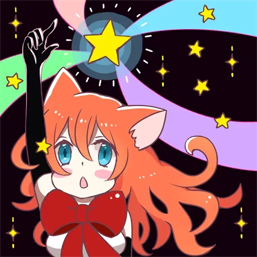✨ Стикер «Magic Cat - remake Mori» для Telegram