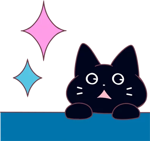 🐱 Стикер «Magic Cat - remake Mori» для Telegram