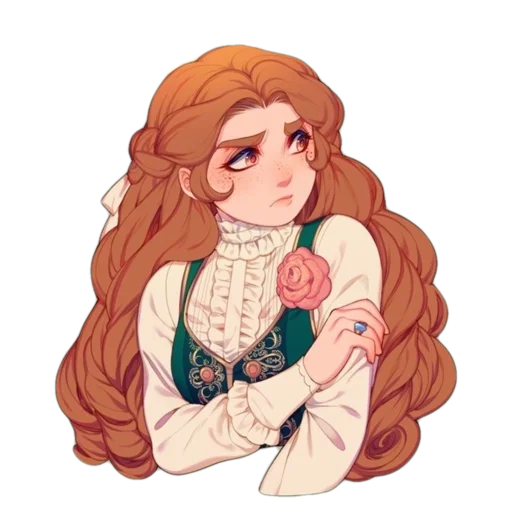 🌺 Стикер «Magical Girls» для Telegram