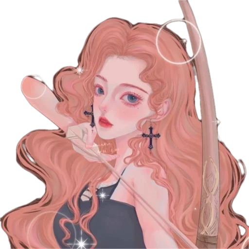 🌺 Стикер «Magical Girls» для Telegram