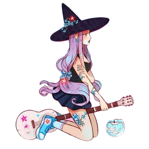 🎸 Стикер «Magical Girls» для Telegram