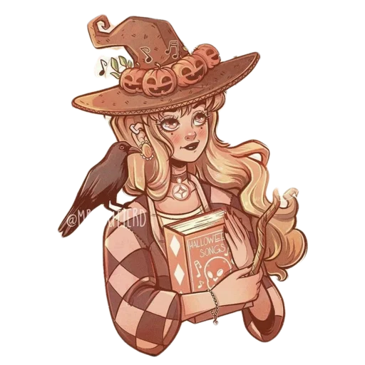 📖 Стикер «Magical Girls» для Telegram