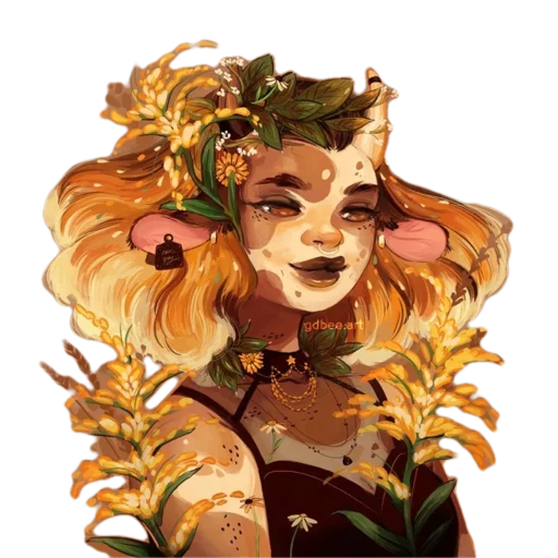 🌾 Стикер «Magical Girls» для Telegram