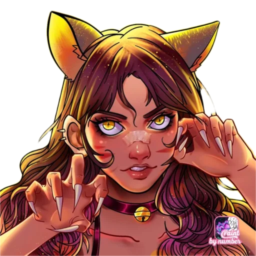 😼 Стикер «Magical Girls» для Telegram